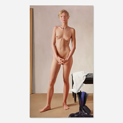 Standing Nude Sky