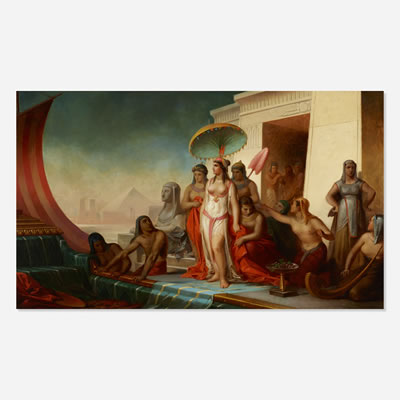 Cleopatra Entering Her Barge