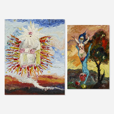 Untitled; Happy Birthday (two works)