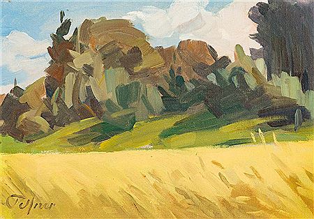 Kornfeld am Wald