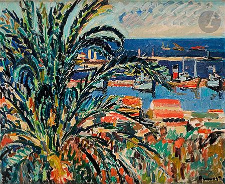 Alger, vue sur le port