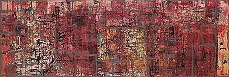 Composition lettriste by Alain de Latour - Auction record, sale price, and art valuation. Compare with similar artists and explore comparable artworks.