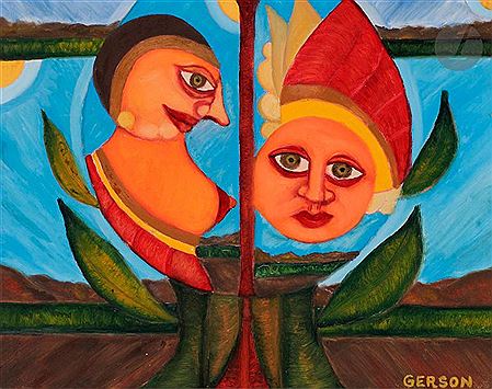 Lili eo Aujo, 1990 by Gerson De Souza - Auction record, sale price, and art valuation. Compare with similar artists and explore comparable artworks.
