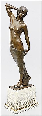 Sample artwork by Fritz Rosenberg (Born 1883), known for sculpture - View similar artists and auction records