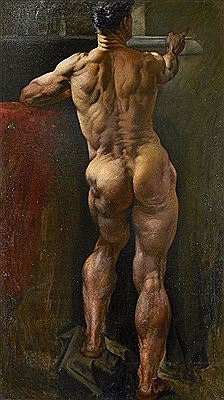 Male Model from the Back
