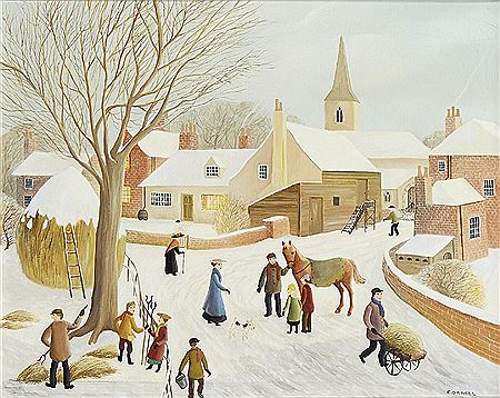 Sussex Farm in Winter