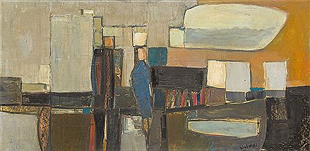Sample artwork by Larry Wakefield (1925 - 1997), known for painting - View similar artists and auction records