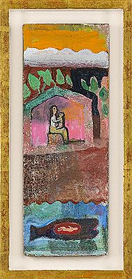 JONAH IN THE WHALE, Mary in the Stable, 1991 by Albert Herbert - Auction record, sale price, and art valuation. Compare with similar artists and explore comparable artworks.