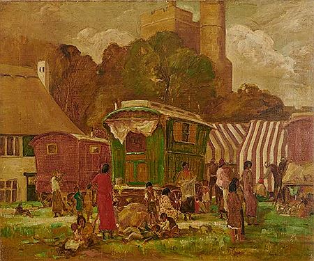 Sample artwork by Peggy Somerville (1918 - 1975), known for painting - View similar artists and auction records