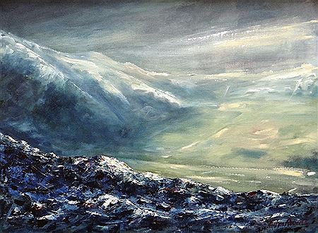 Snowdonia in winter