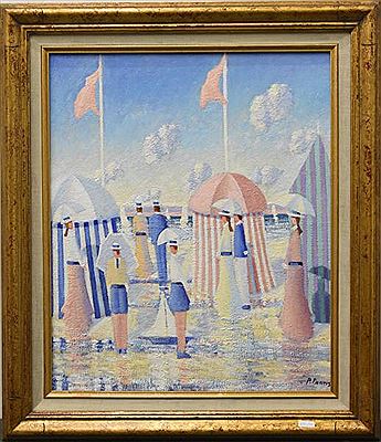 "Les tentes - Borde de mer" by Paul Frans - Auction record, sale price, and art valuation. Compare with similar artists and explore comparable artworks.