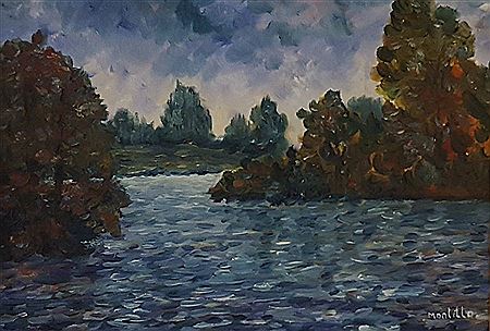 Pond by Pierre Montillo - Auction record, sale price, and art valuation. Compare with similar artists and explore comparable artworks.