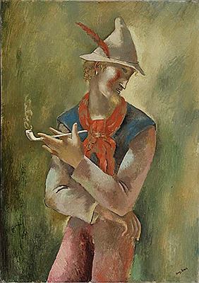 Homme avec une pipe, 1925