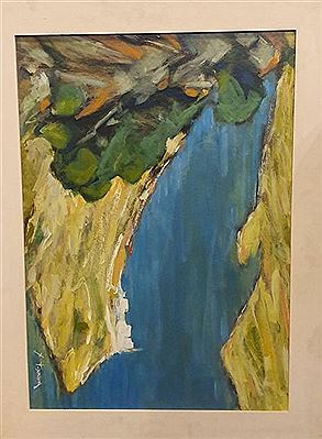 Seaside by Charalambos Psychakis - Auction record, sale price, and art valuation. Compare with similar artists and explore comparable artworks.