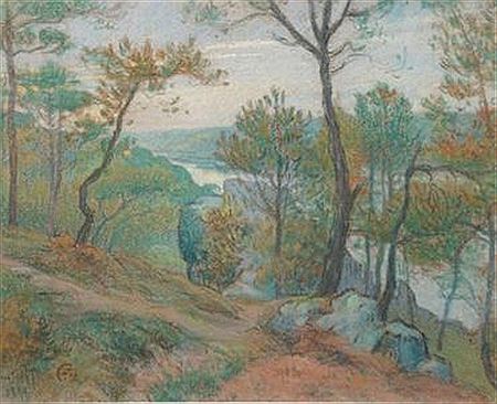 Trees by the sea, 1899