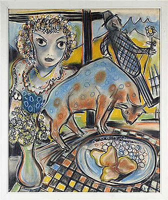 Sample artwork by Arthur Kossow (1911 - 1959), known for painting - View similar artists and auction records