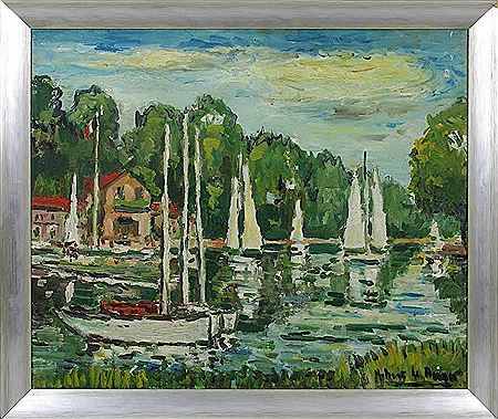 Voiliers sur la Seine