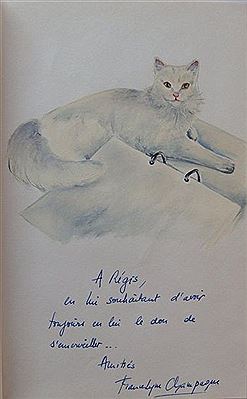 Chat blanc by France-Lyne Champagne - Auction record, sale price, and art valuation. Compare with similar artists and explore comparable artworks.