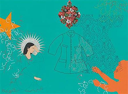 Sample artwork by Nusra Latif Qureshi (Born 1973), known for painting - View similar artists and auction records