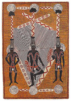Rain Dreaming Dance (1972) by Clifford Possum Tjapaltjari - Auction record, sale price, and art valuation. Compare with similar artists and explore comparable artworks.