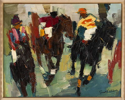 JOCKEYS ET CHEVAUX