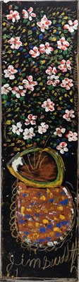 Large Potted Flowers by Jimmie Lee Sudduth - Auction record, sale price, and art valuation. Compare with similar artists and explore comparable artworks.