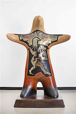 Sample artwork by Gene & Rebecca Tobey (1945/1948 - 2008/), known for sculpture - View similar artists and auction records