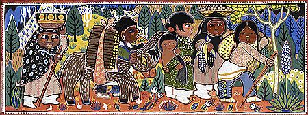Untitled (Children at Taos Pueblo) by Gisella Loeffler - Auction record, sale price, and art valuation. Compare with similar artists and explore comparable artworks.