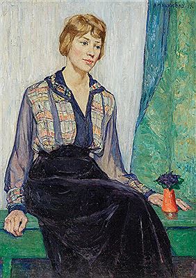 Portrait Miss Claflin