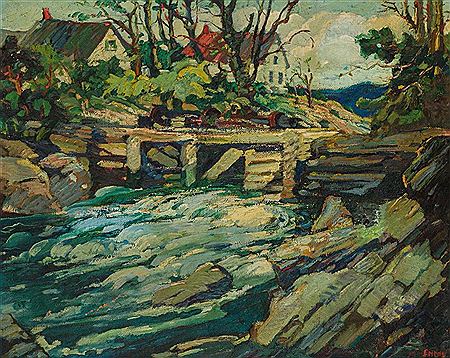 Riverbank Scene