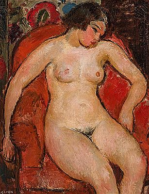 Female Nude by George Capon - Auction record, sale price, and art valuation. Compare with similar artists and explore comparable artworks.