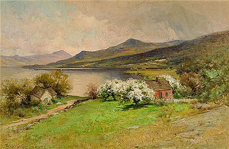 Springtime at the Lake House