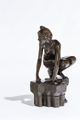 The Elf by William Goscombe John - Auction record, sale price, and art valuation. Compare with similar artists and explore comparable artworks.