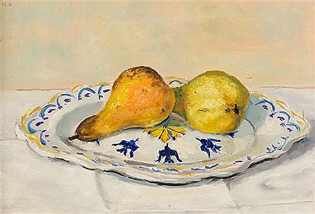 STILL LIFE WITH PEARS by William Bankier Henderson - Auction record, sale price, and art valuation. Compare with similar artists and explore comparable artworks.