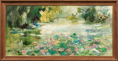 LOTUS POND by Nguyen TriMinh - Auction record, sale price, and art valuation. Compare with similar artists and explore comparable artworks.
