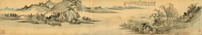 AUTUMN SCENERY BY THE SHORE