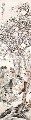 LITERATI GATHERING IN THE GARDEN