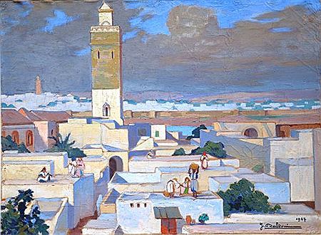 "Kasbah des Oudayas (Medina) Rabat, to the north of Salé".