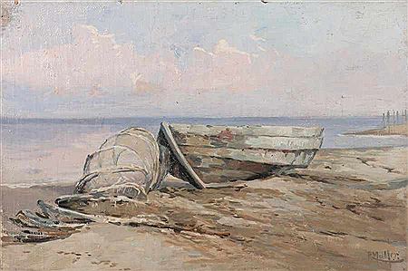 "Fishing boat on Lake Constance" by Rudolf Muller - Auction record, sale price, and art valuation. Compare with similar artists and explore comparable artworks.