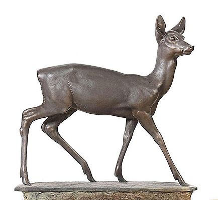 Sample artwork by Helmut Diller (1911 - 1984), known for animal sculptures and paintings in bronze - View similar artists and auction records