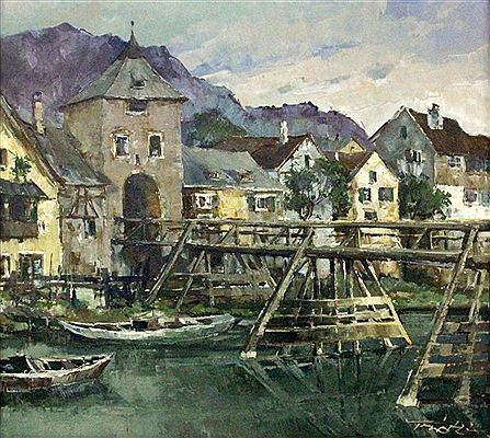 Essing on the Altmuhl River