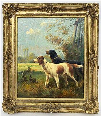 Hunting Dogs Returning Home