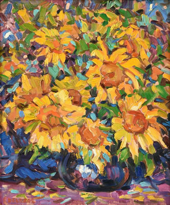 Sample artwork by Rafael Del Real (Born 1932), known for landscape paintings - View similar artists and auction records