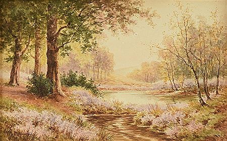 "Pond in Landscape"