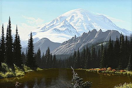 "Mountain in Landscape"