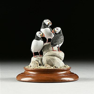 "Atlantic Puffins," 1989