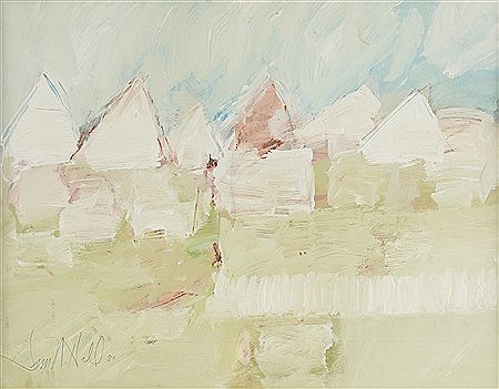 "Houses in Landscape," 1980
