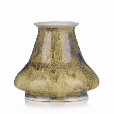 Seltene Jugendstil-Vase mit Laufglasur. Hans Rudolf Hentschel für Meissen. Um 1898–