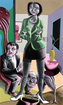 Die Frau des (Kunst)Sammlers