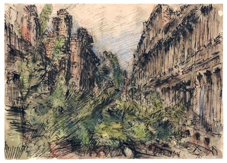 Dresden – Ruinenstadt by Wilhelm Rudolph - Auction record, sale price, and art valuation. Compare with similar artists and explore comparable artworks.